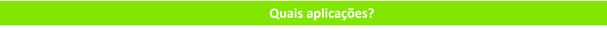quais aplicações